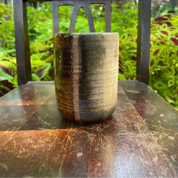 Artisan Pottery Small Vase - Picture 1 of 6